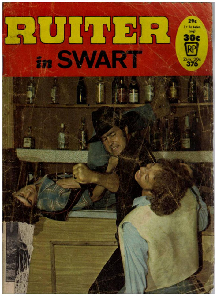 Ruiter in Swart